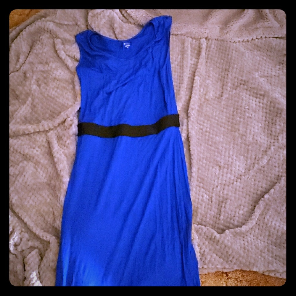 Blue dress
